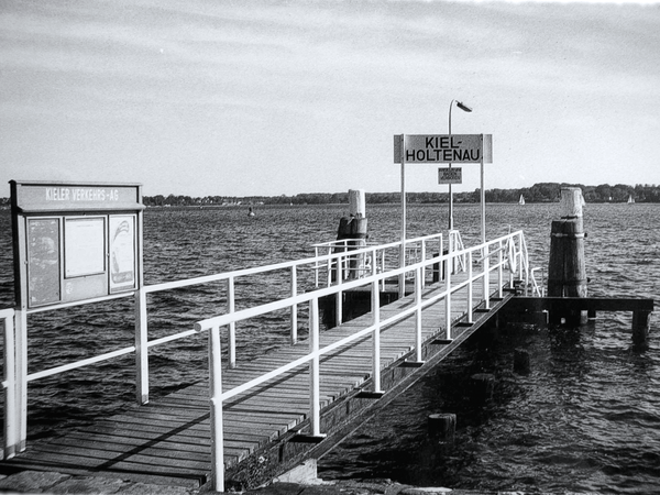 Dampferbrücke in den 1980er Jahren