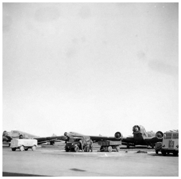 Flugplatz Holtenau
        im Mai 1945